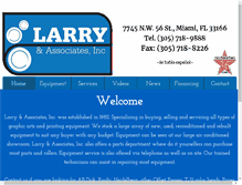 Tablet Screenshot of larryandassociates.com